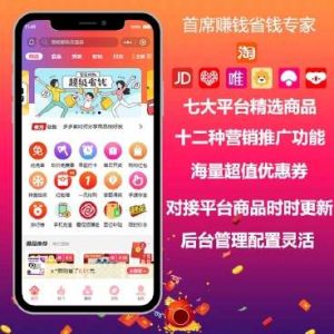 首席赚钱省钱专家多开版小程序源码v1.9.63+前端-欢迎访问本站